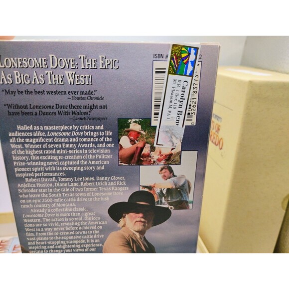 Lonesome Dove Trilogy Collectors Set VHS Box Set Larry McMurtry Video Tapes - Picture 10 of 14